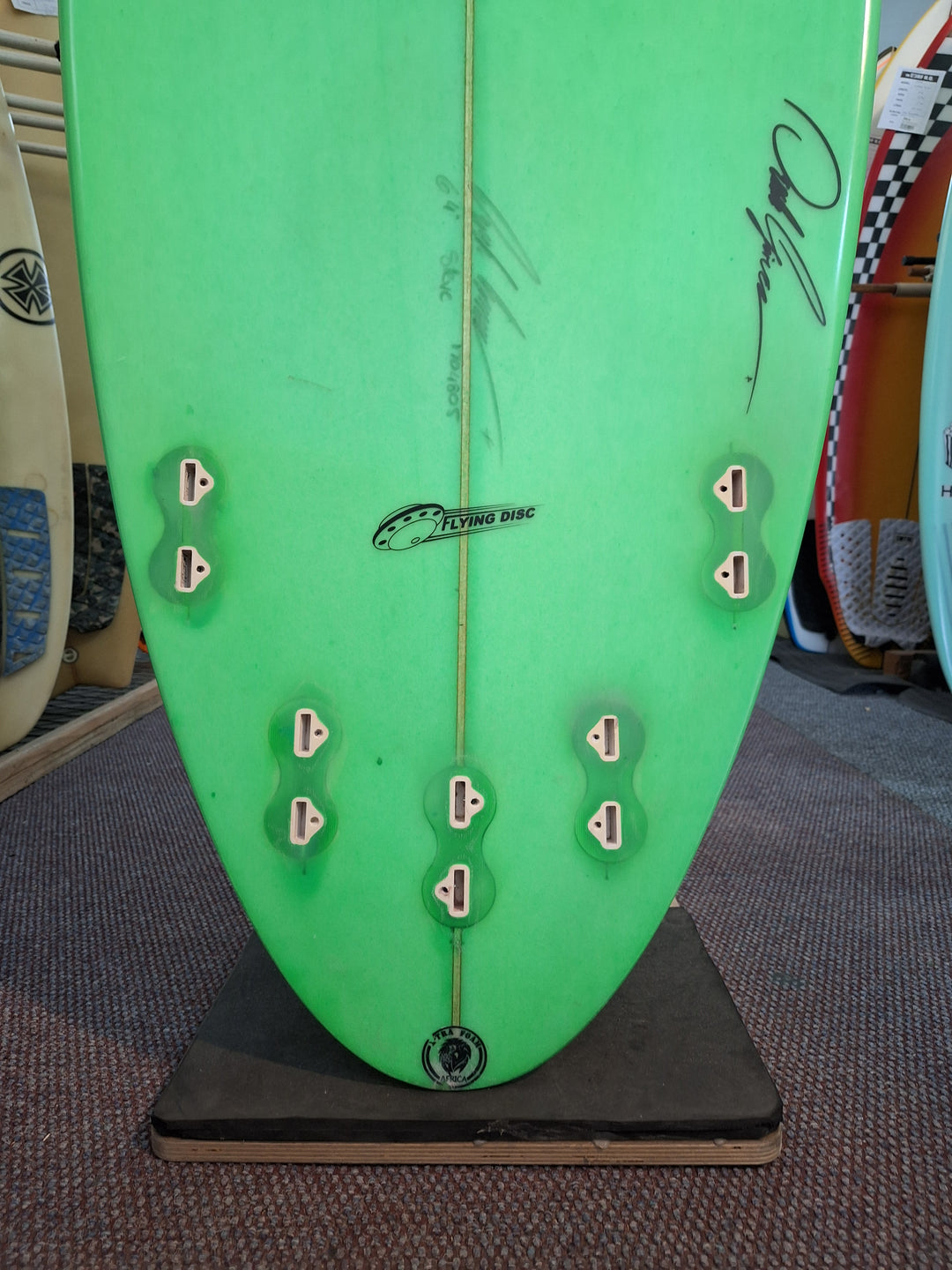 DGS PU FLYING DISC 6'4 X 21 7/8" X 2 3/4" = 45L