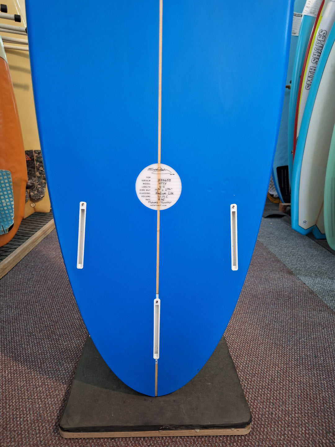 SPIDER PU STTF 6'0 X 19 1/2" X 2 7/16" = 31.19L
