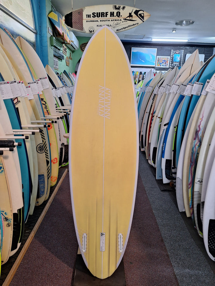 ANALOGY PU CHANNEL BOTTOM 5'11 X 19 1/8" X 2 5/8" = 31.3L