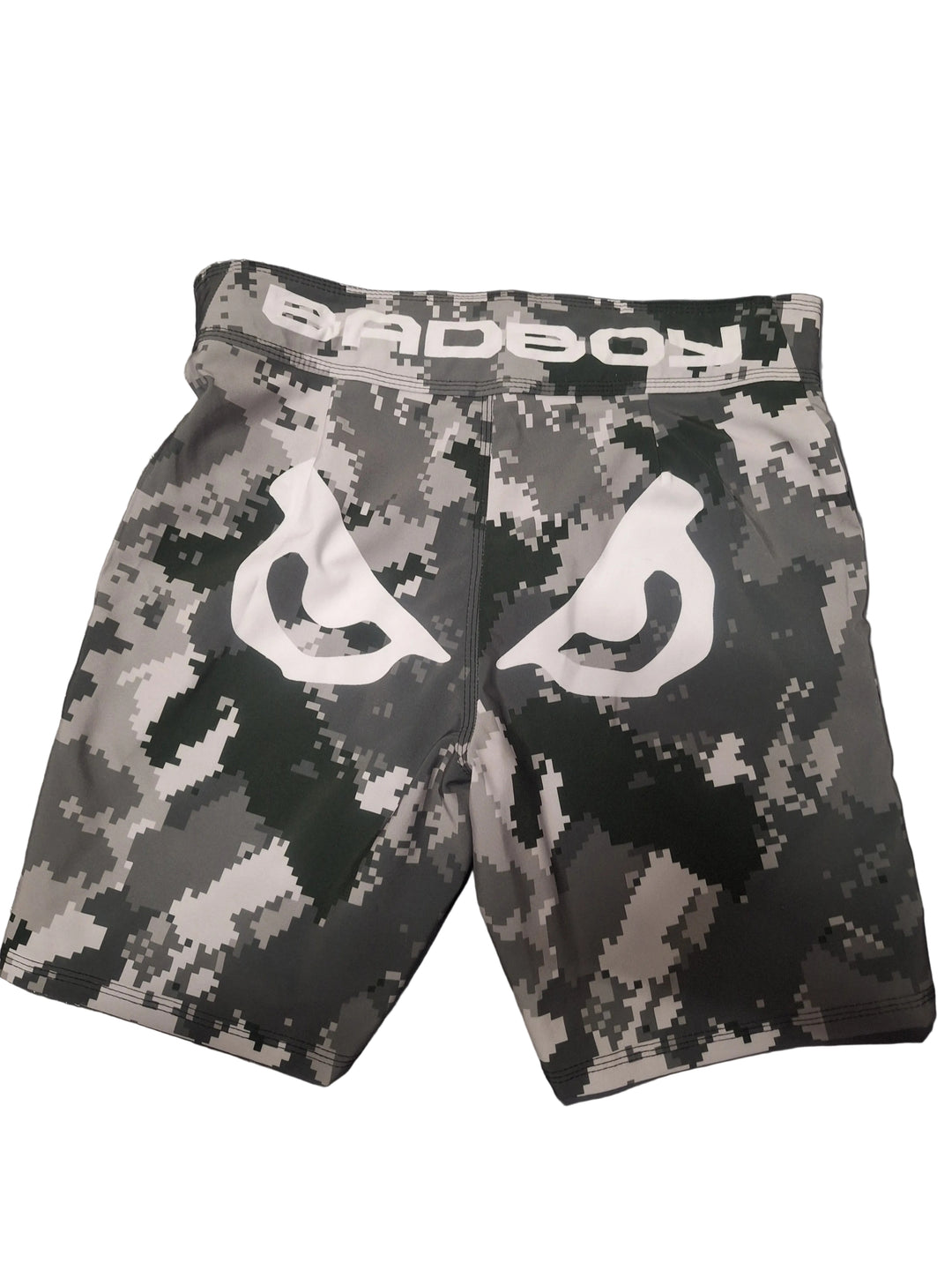 BADBOY FIGHT SHORTS GREY CAMO