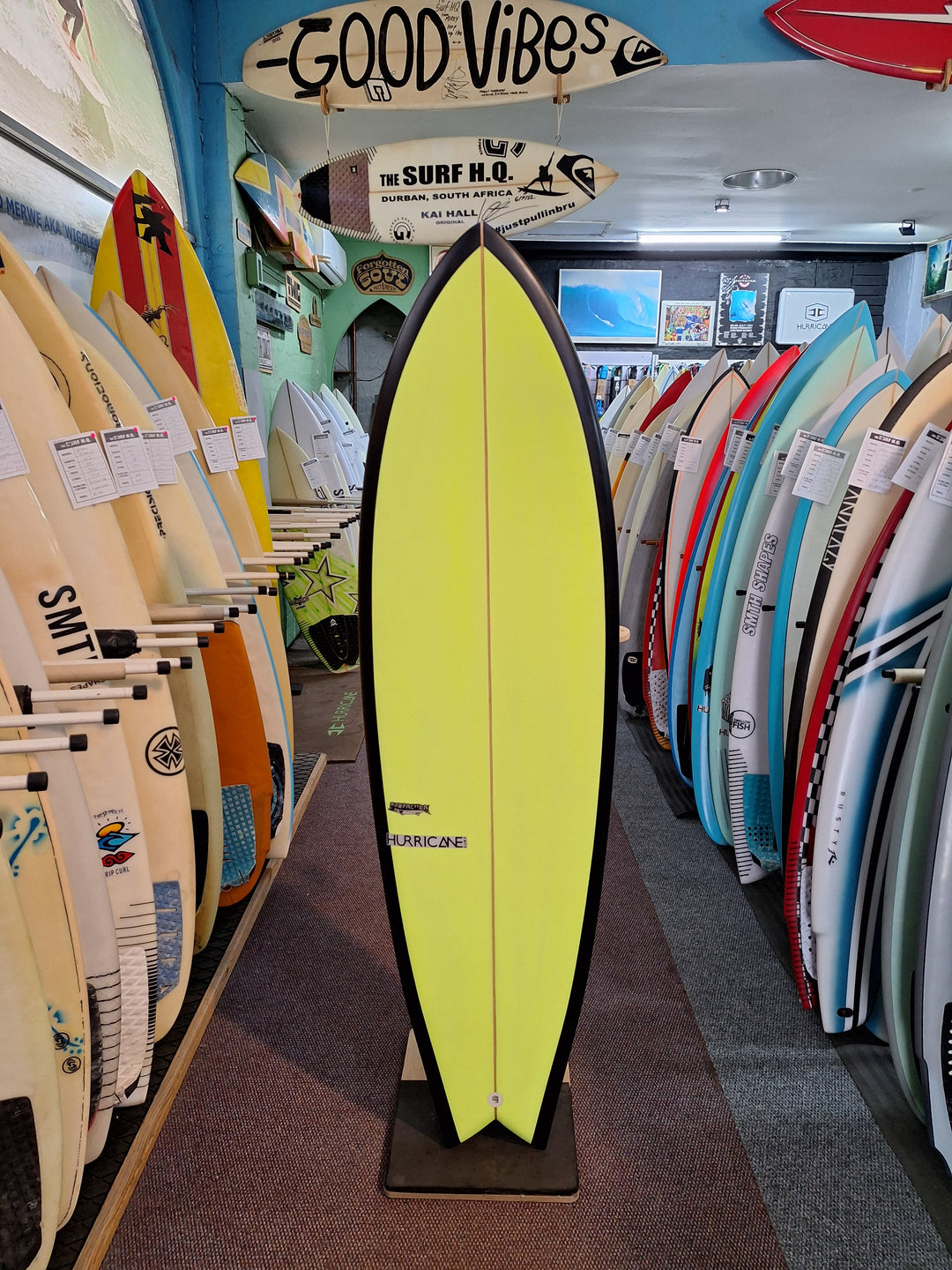 HURRICANE PU BARRACUDA 5'10 X 20 1/4" X 2 1/2 = 31.59L