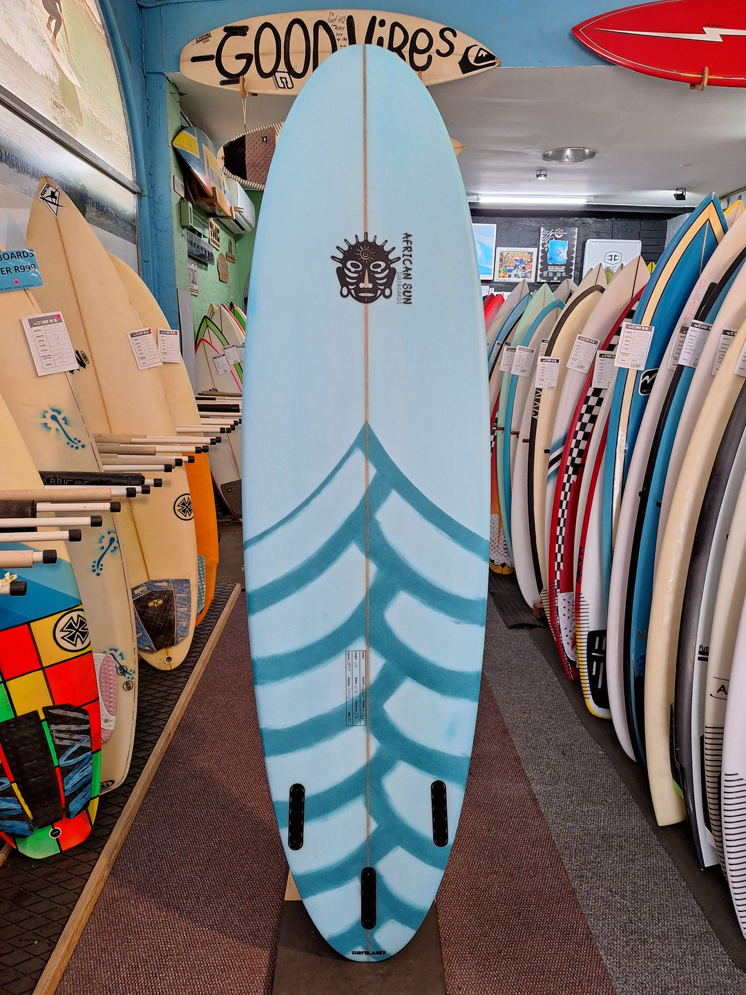 AFRICAN SUN PU Z DISK 6'8 x 20 7/8 x 2 9/16 = 38.5L