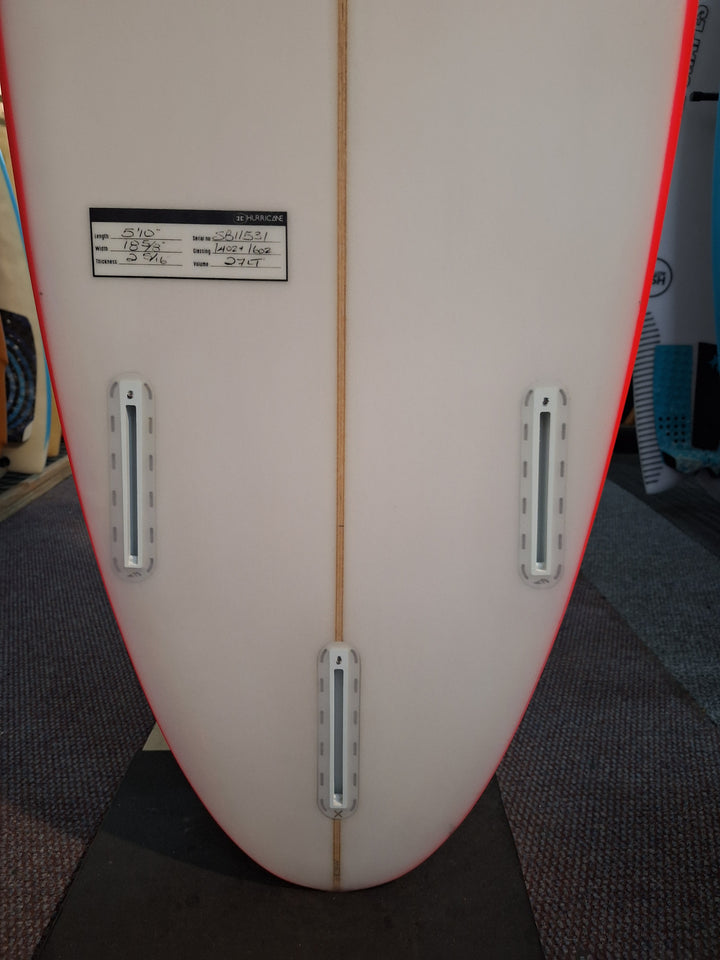HURRICANE PU SCREAMER 5'10 x 18 5/8" x 2 5/16"=27L